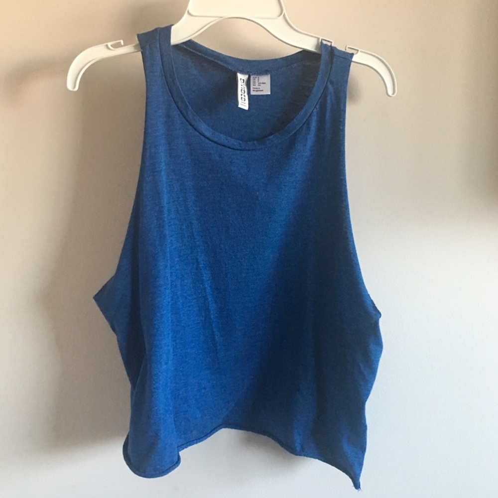 H&M Blue Muscle Tee